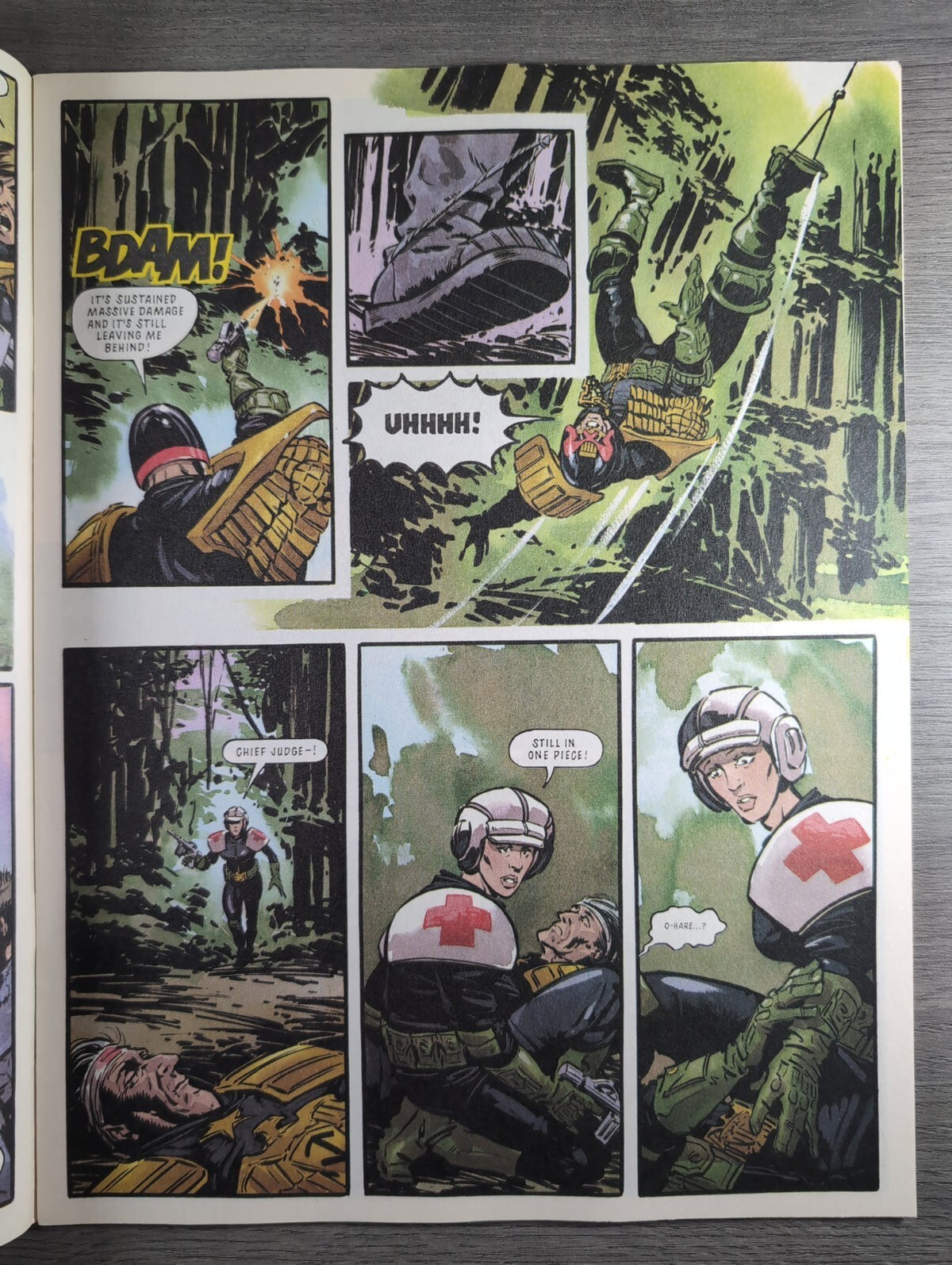 2000AD Prog 912 Featuring Judge Dredd Comic 4th Nov 1994 Vintage Retro Comic
