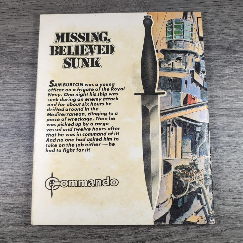 Commando Comic Issue Number 1670 Missing Believed Sunk