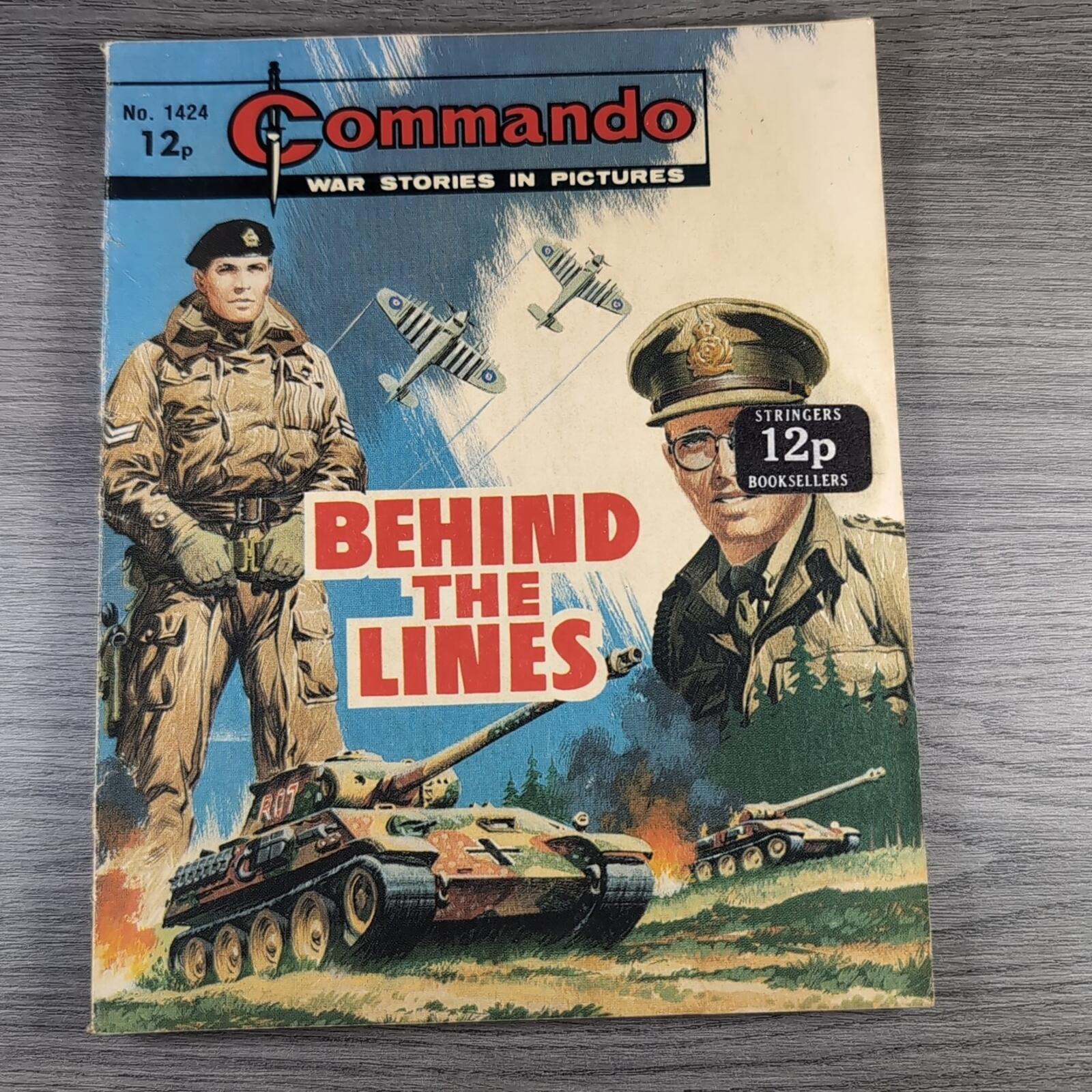 Commando Comic Issue Number 1424 Behind The Lines