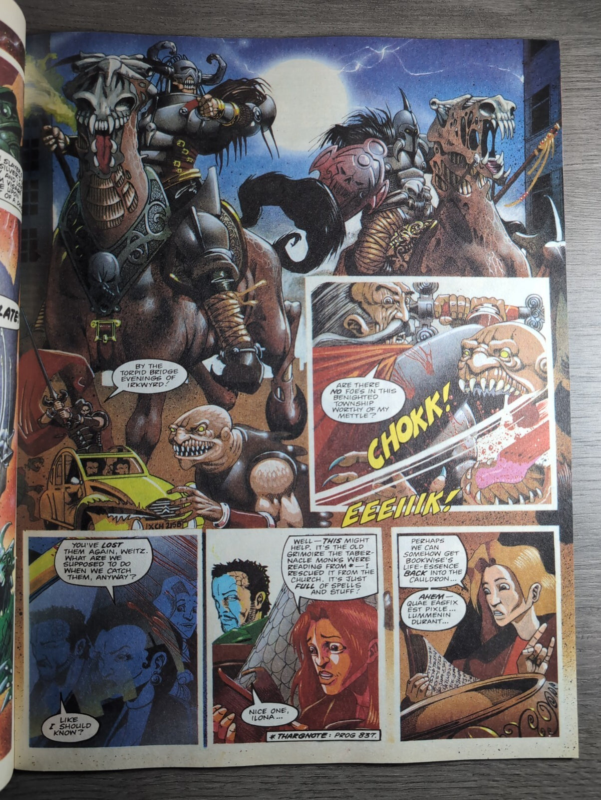2000AD Prog 837 Featuring Judge Dredd Comic 29th May 1993 Vintage Retro Comic