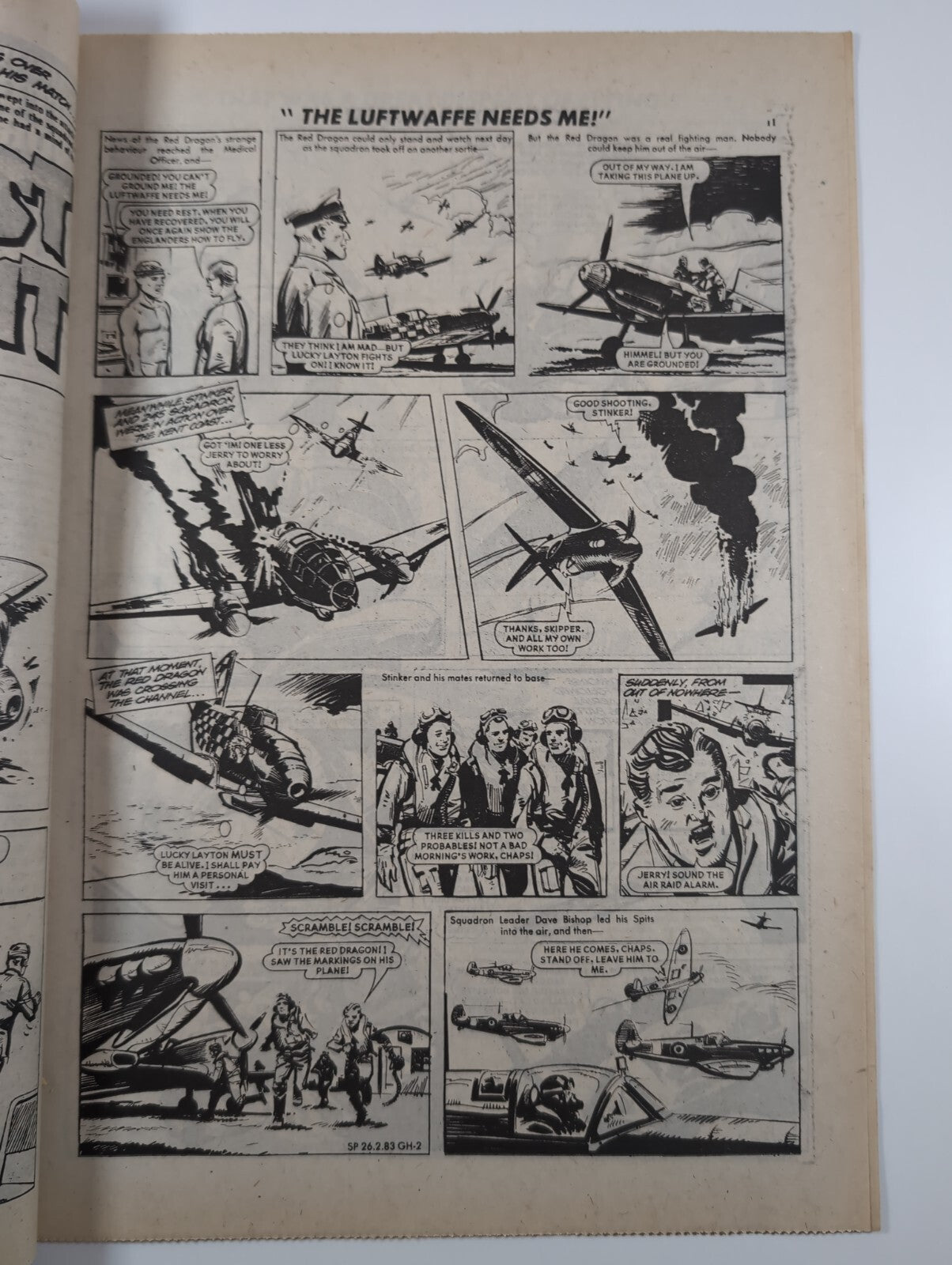 Spike Comic Issue No.5 Feb 19th 1983 D.C Thomson Vintage Retro Comic