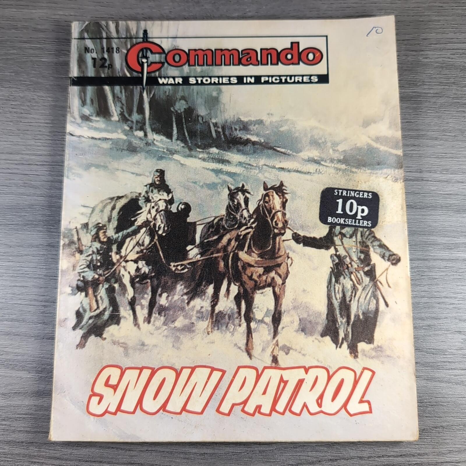 Commando Comic Issue Number 1418 Snow Patrol