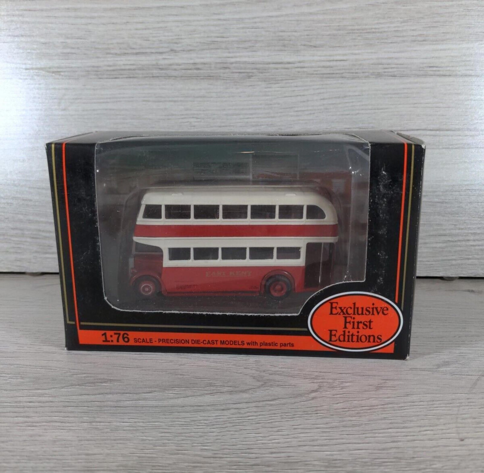 Exclusive First Editions Leyland PD2 Lowbridge East Kent/Littlewoods 16003 1:76 - Retrorama UK