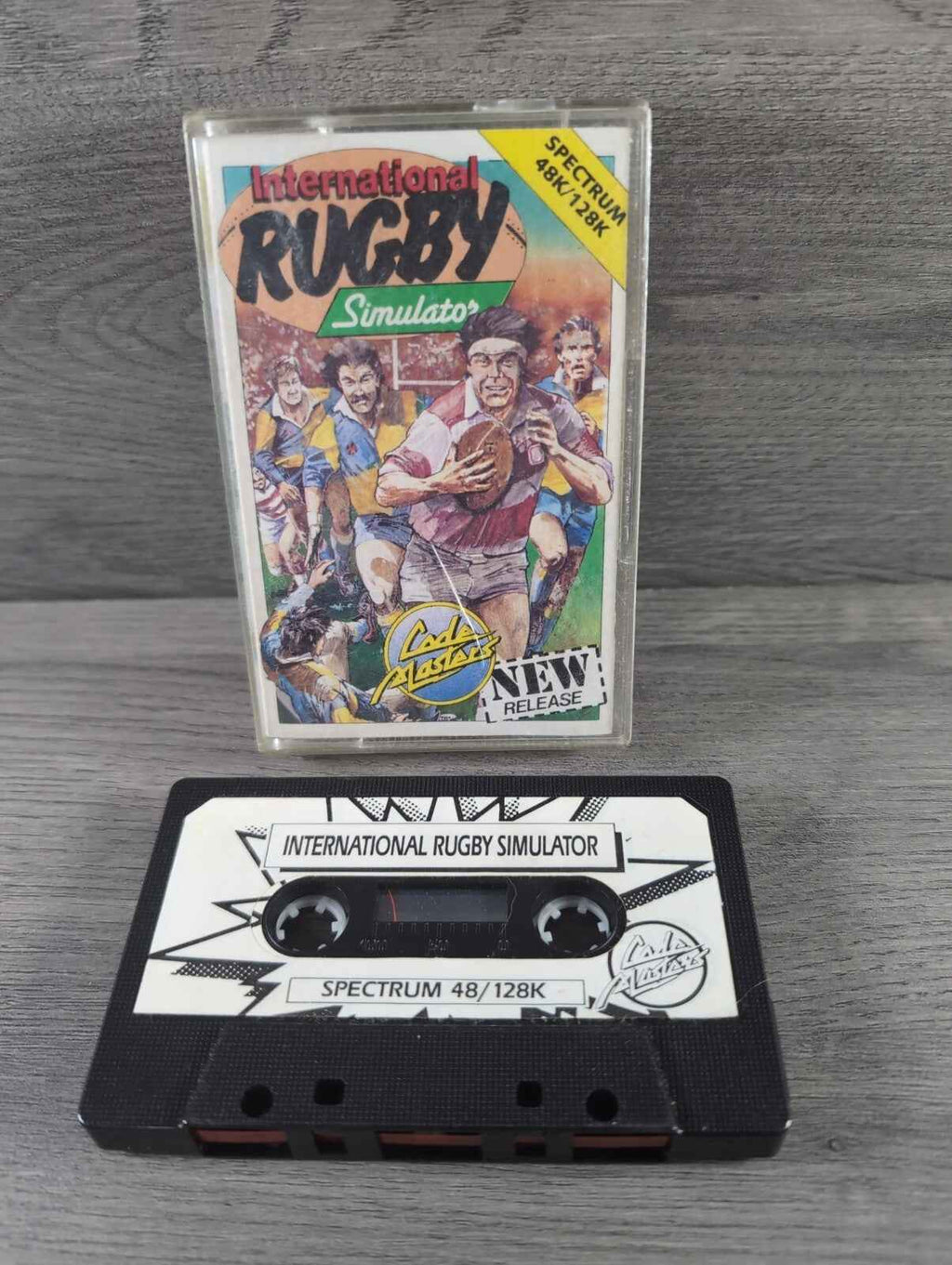 International Rugby Simulator ZX Spectrum 48/128K Game Cassette Tested & Working