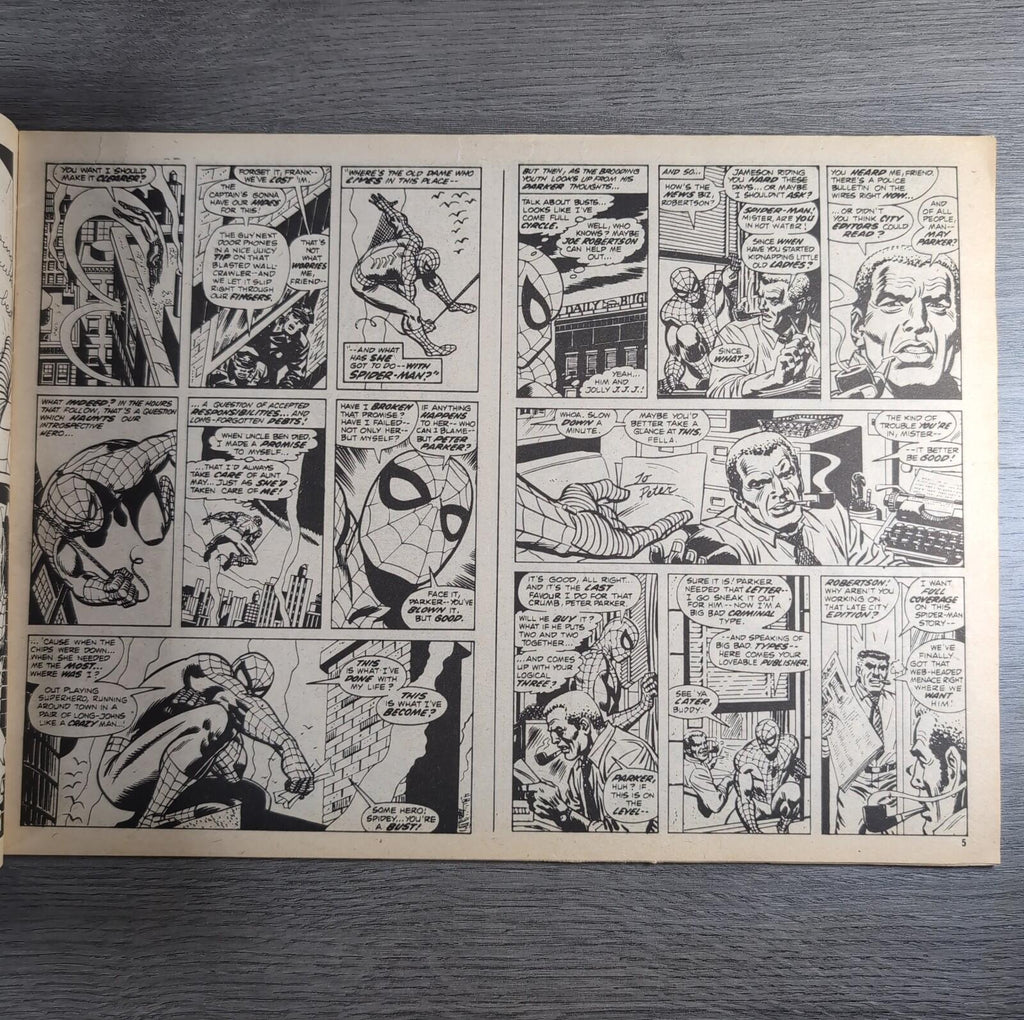 Super Spider-Man With The Super Heroes No. 160 Marvel Comics 6th March 1976