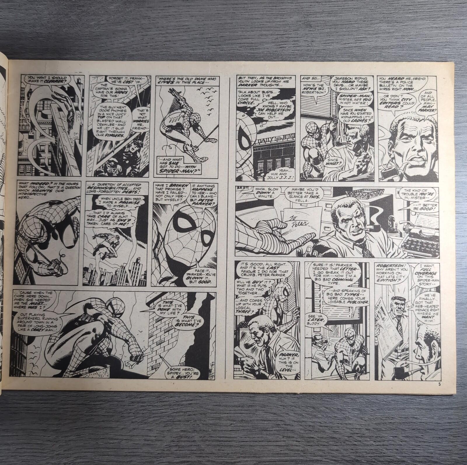 Super Spider-Man With The Super Heroes No. 160 Marvel Comics 6th March 1976