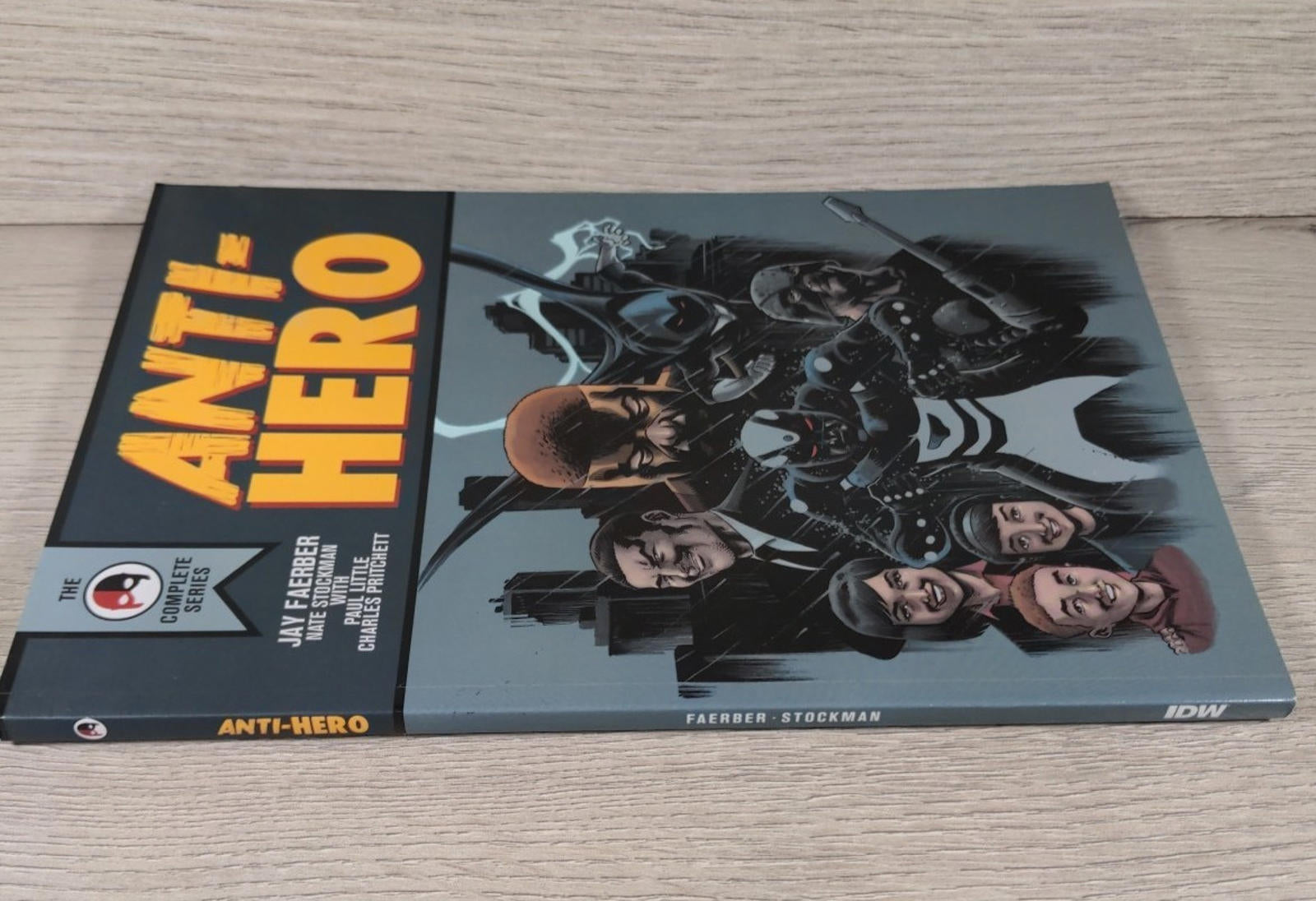 Anti-Hero by Jay Faerber Paperback 2015 Monkey Brain Graphic Novel