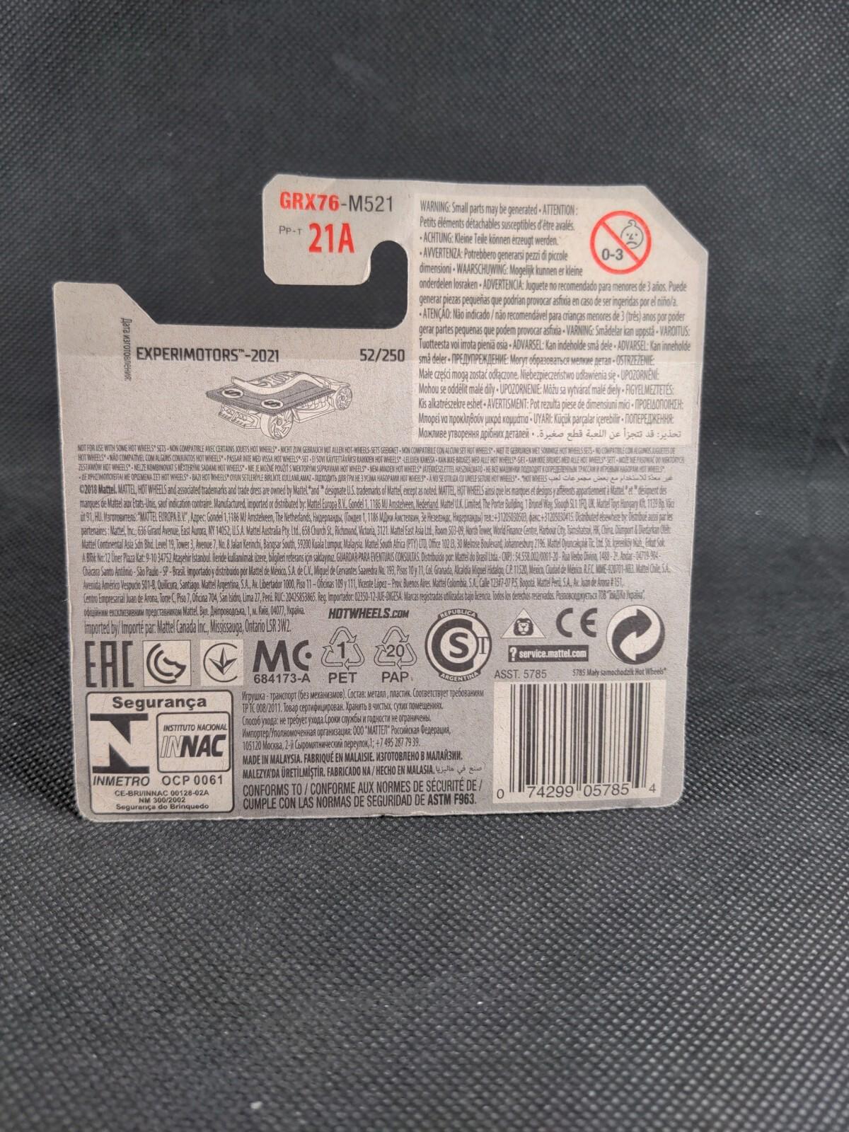 Hot Wheels - Clip Rod 52/250 - Experimotors 5/10  2021 Diecast Model Car
