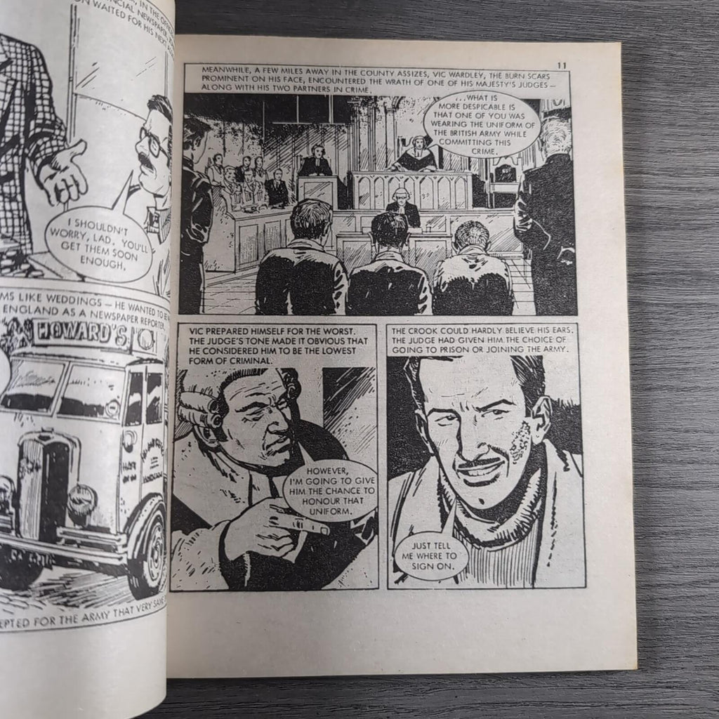 Commando Comic 2451 Coward In Khaki Vintage War Comic