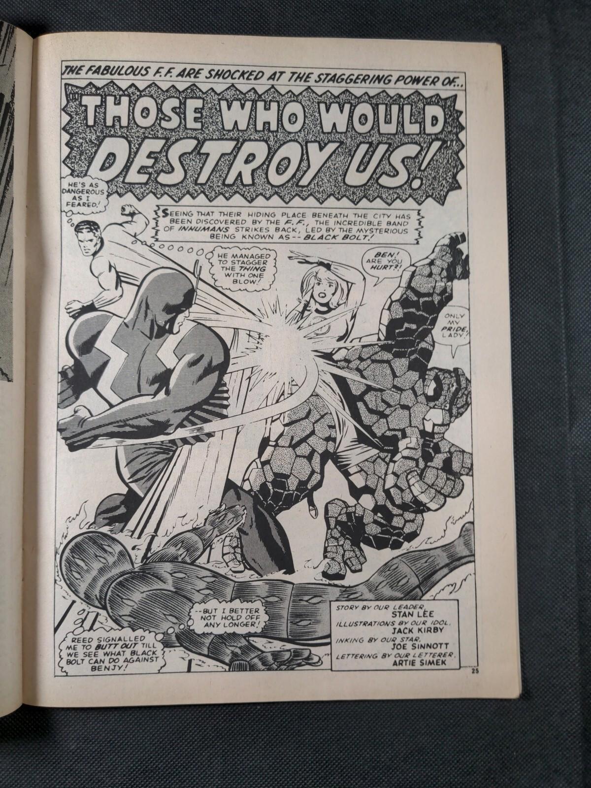 Mighty World of Marvel Issue No 98 August 1974 Vintage Marvel UK Comic