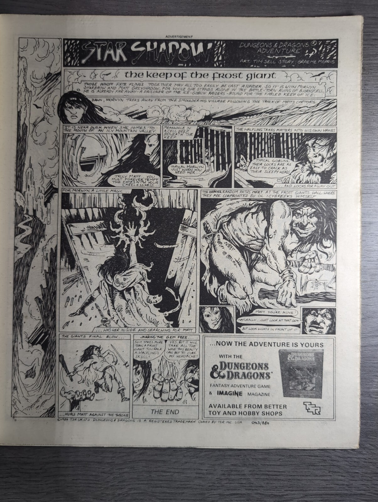 2000AD Prog 423 Featuring Judge Dread Comic 22 June 1985 Vintage Retro Comic