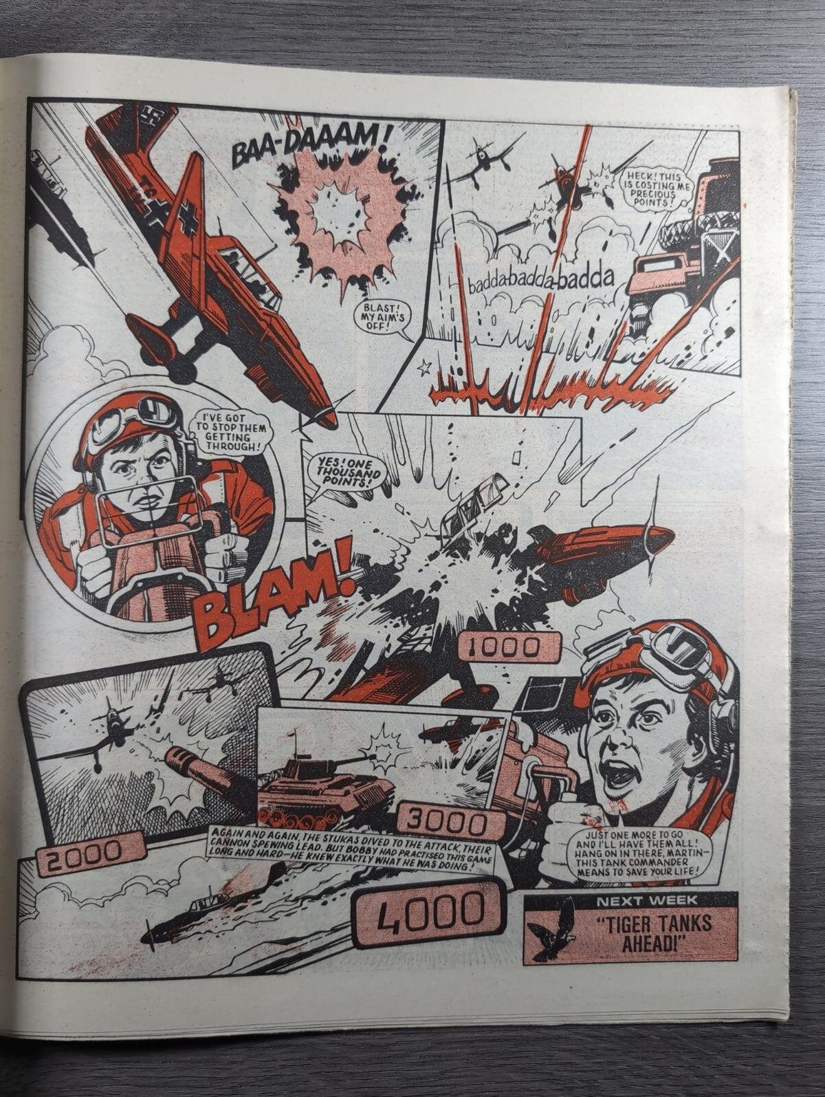 Eagle And Tiger Comic Issue No. 200 18th January 1986 Vintage Retro UK Comic