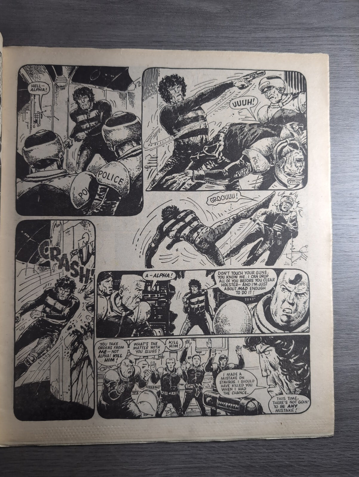 2000AD Prog 384 Featuring Judge Dredd Comic 22nd Sept 1984 Vintage Retro Comic