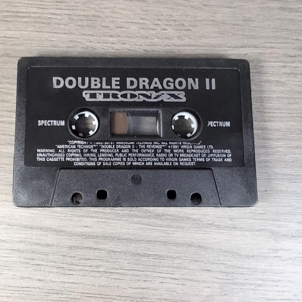 Double Dragon II The Revenge ZX Spectrum 48K 128K Game Cassette Tested & Working - Retrorama UK