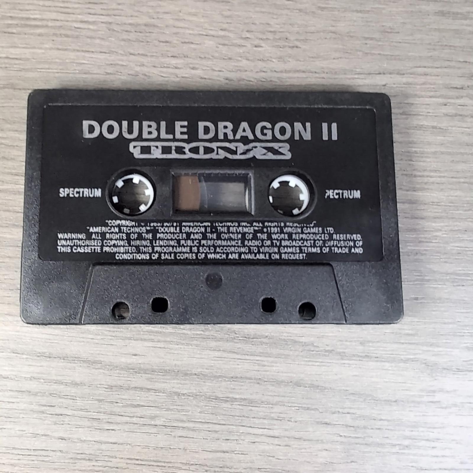Double Dragon II The Revenge ZX Spectrum 48K 128K Game Cassette Tested & Working - Retrorama UK