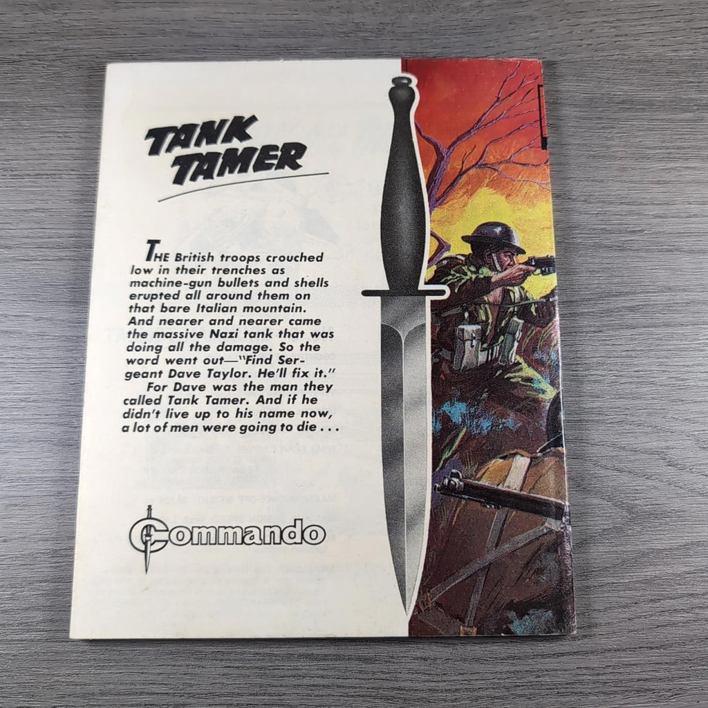Commando Comic Issue Number 1179 Tank Tamer