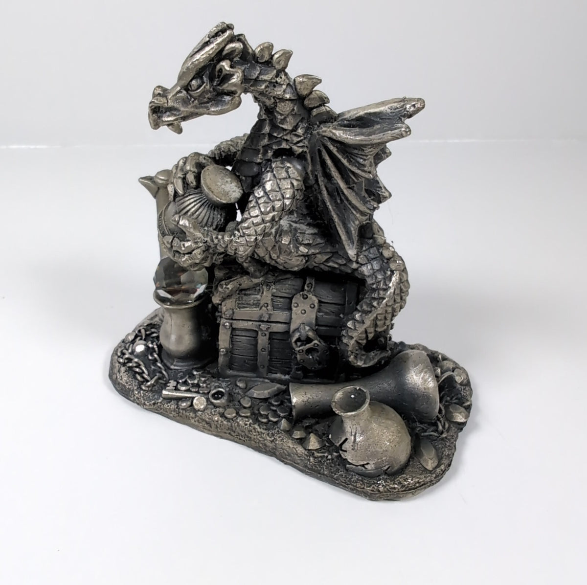 Myth & Magic In Search Of The Key 9020 The Tudor Mint Pewter Metal Figure