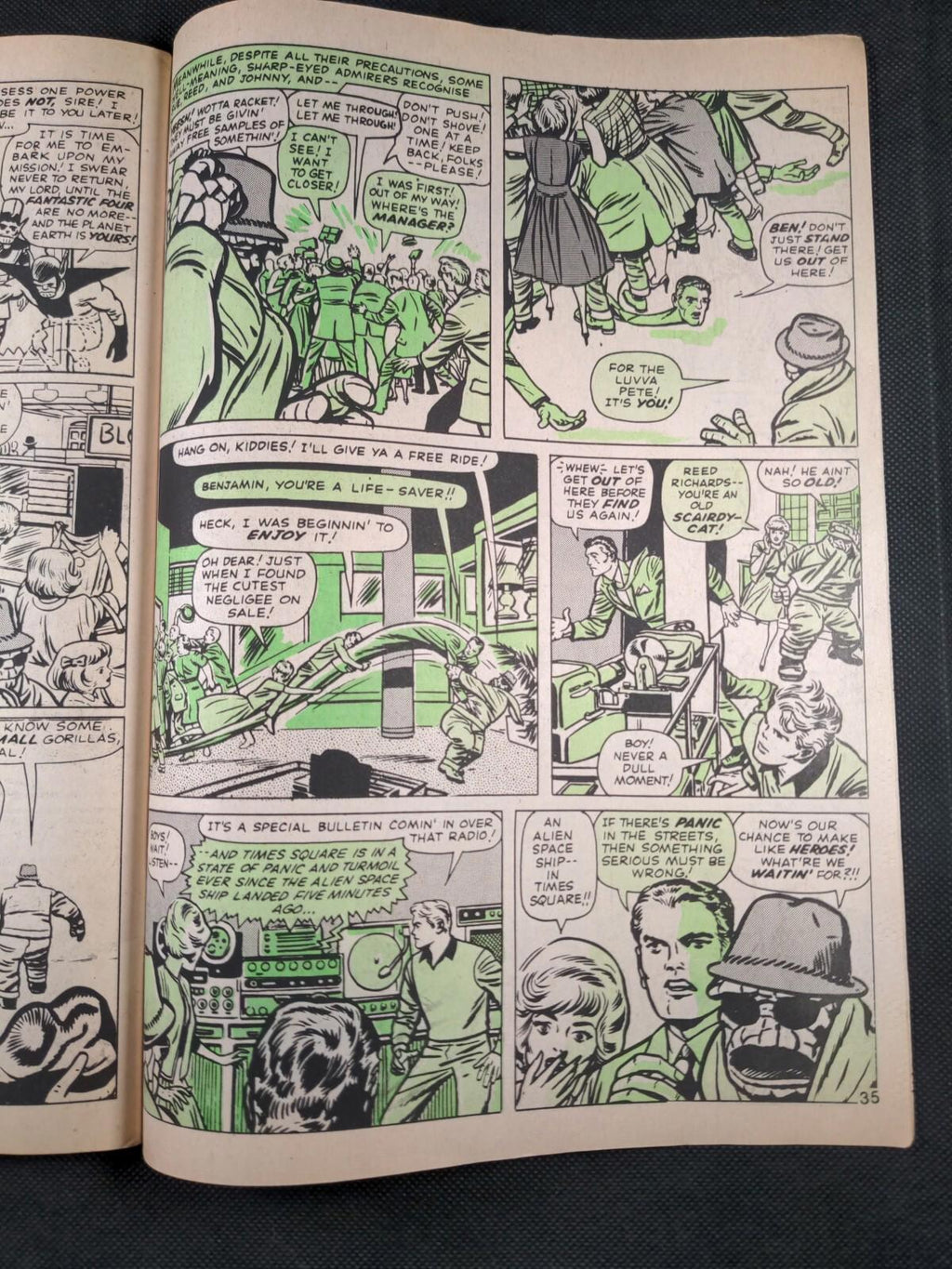 Mighty World of Marvel Issue No 39 June 1973 Marvel UK - Vintage Comic - Retrorama UK