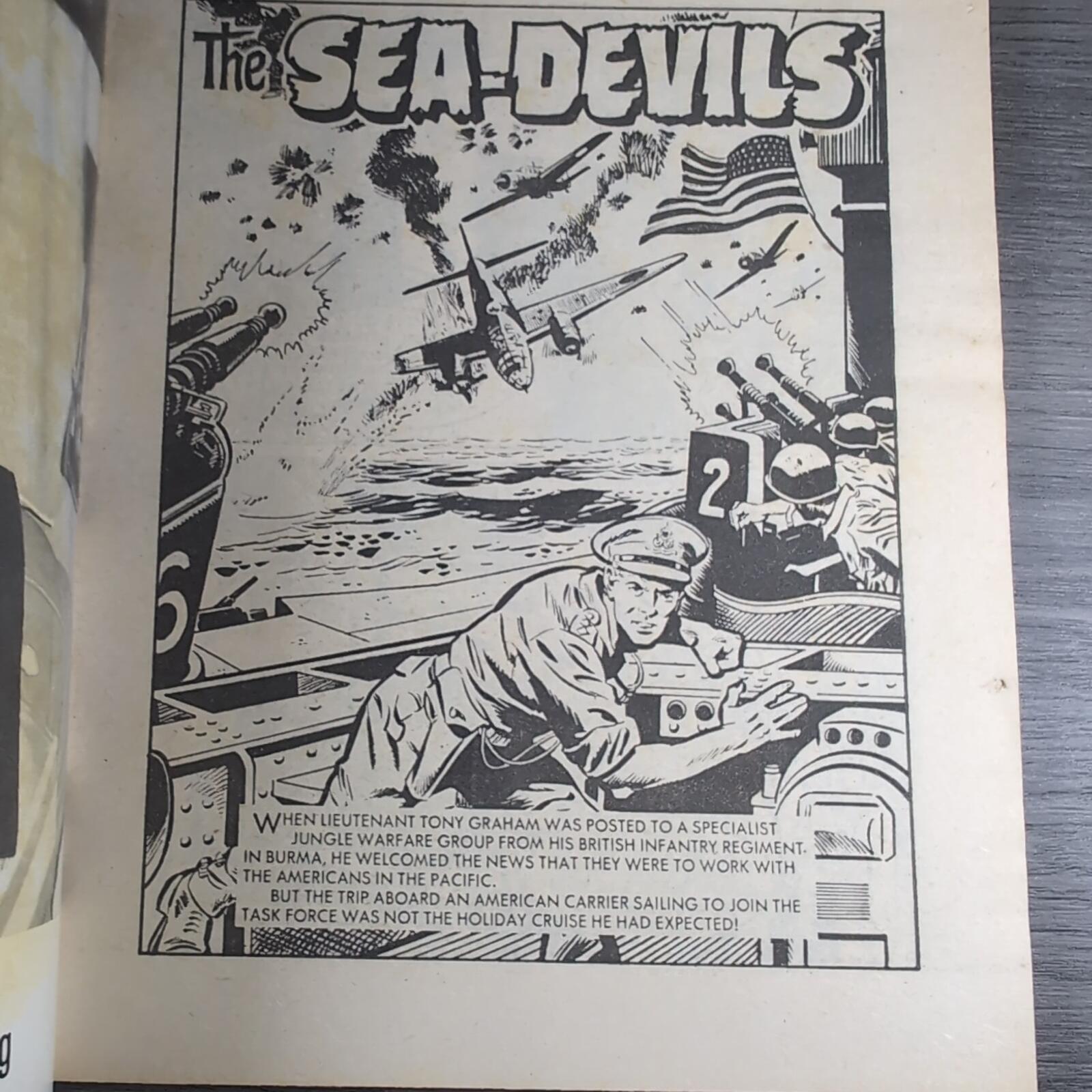 Commando Comic Issue Number 1664 The Sea Devils