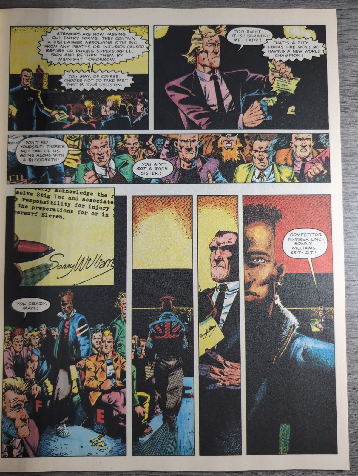 2000AD Prog 657 Featuring Judge Dread Comic 16th Dec 1989 Vintage Retro Comic - Retrorama UK