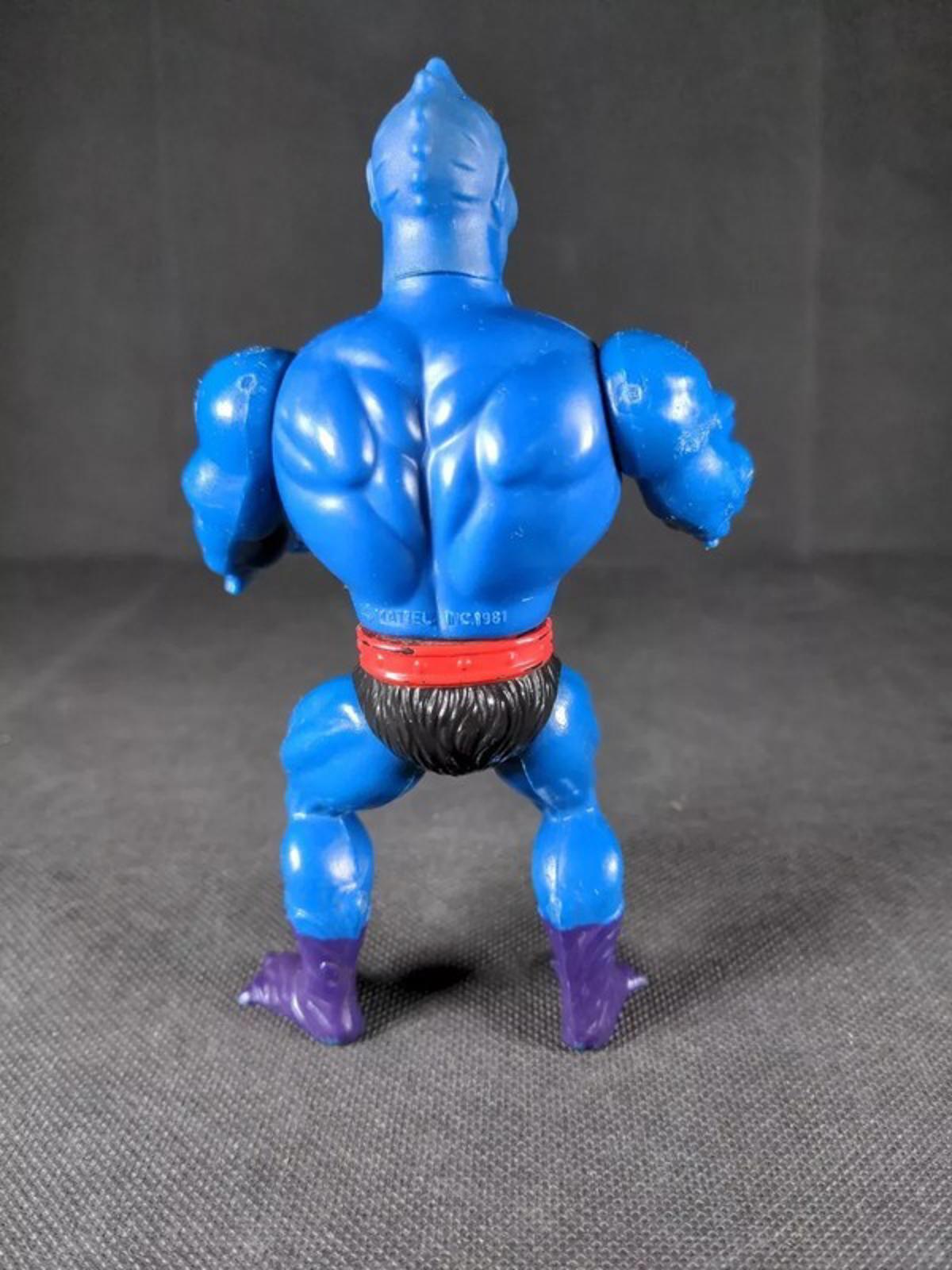 Masters Of The Universe MOTU Webstor Figure He-Man Mattel 1981 Vintage Figure - Retrorama UK