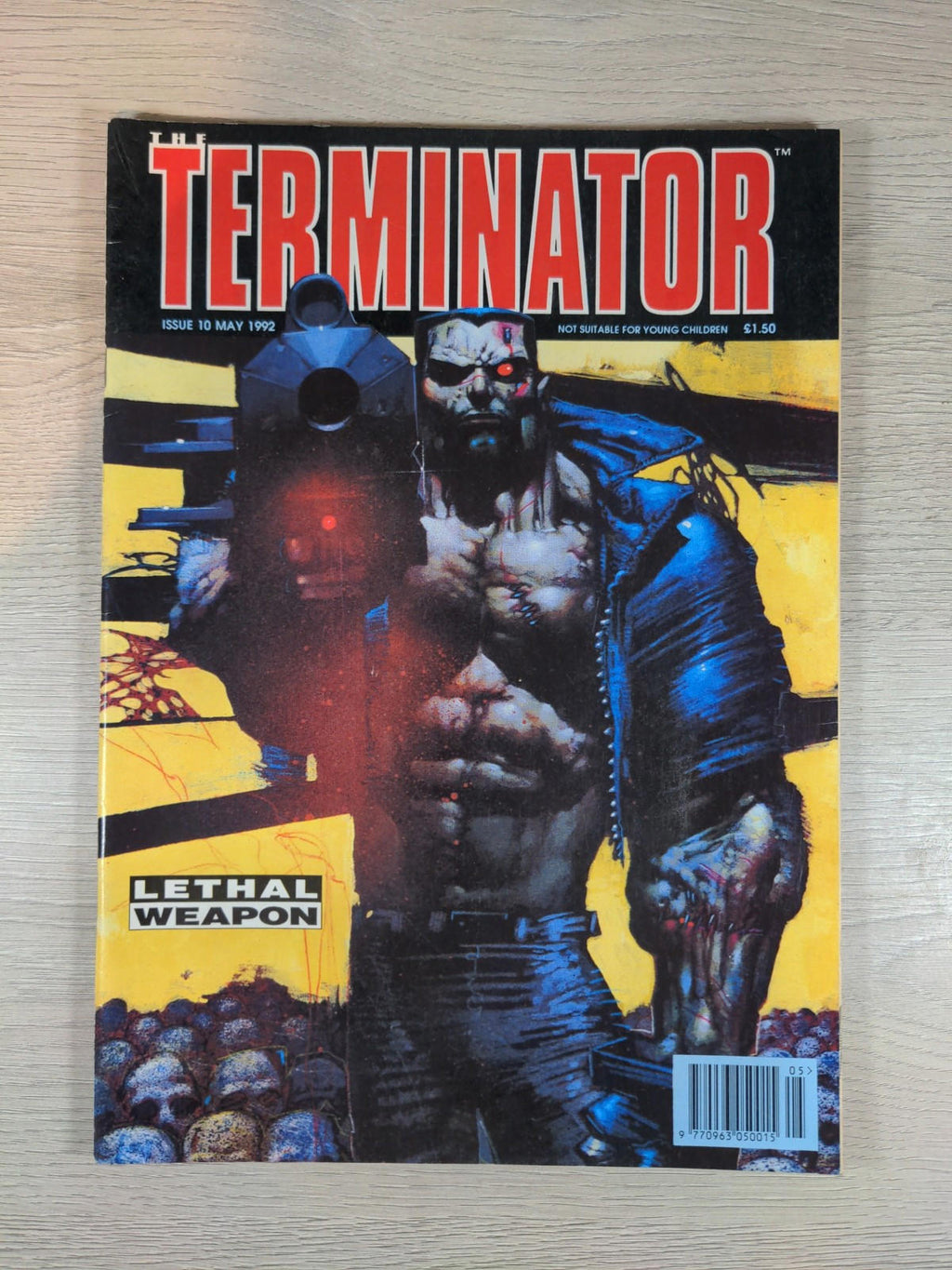 The Terminator Comic Issue 10 May 1992 Trident Comics Vintage - Retrorama UK