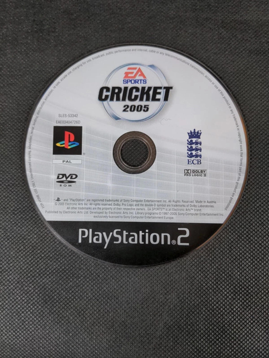 Cricket 2005 Playstation 2 PS2 Game + Manual Tested & Working