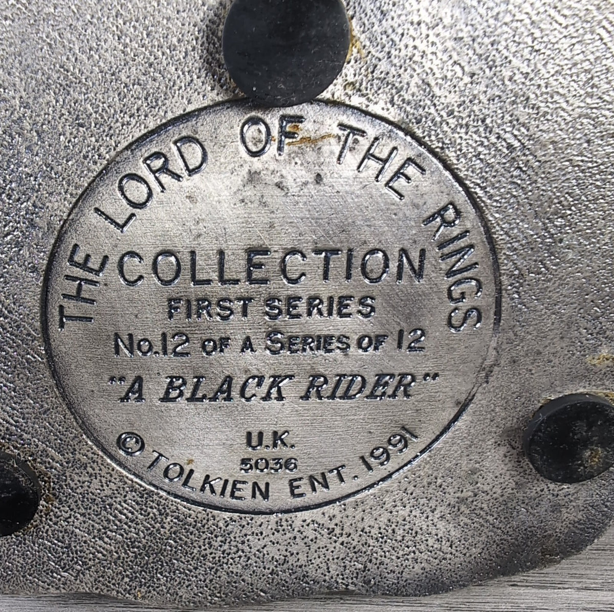 Lord Of The Rings A Black Rider 5036 Lord Of The Rings No 12 Metal Figure