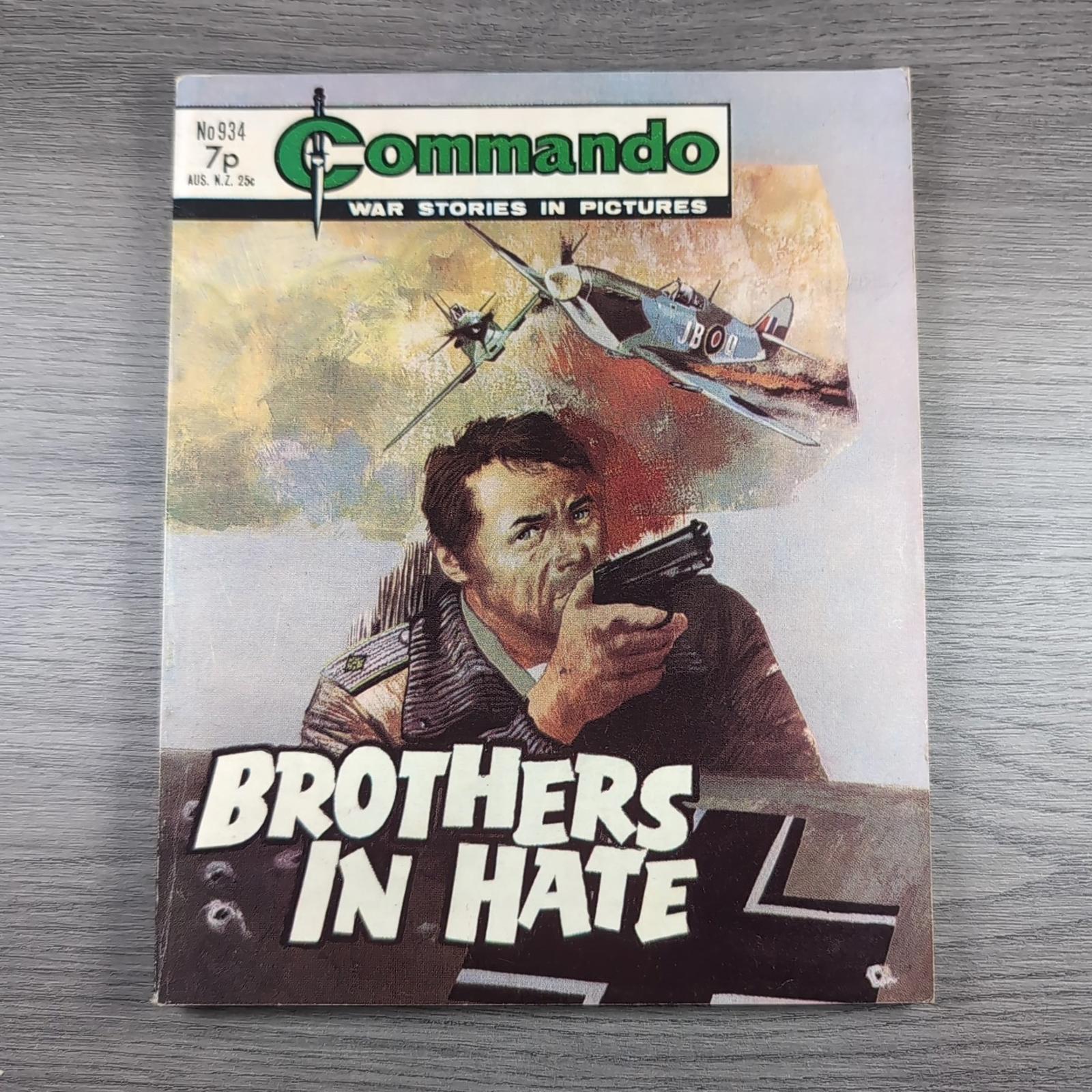 Commando Comic Issue Number 934 Brothers In Hate