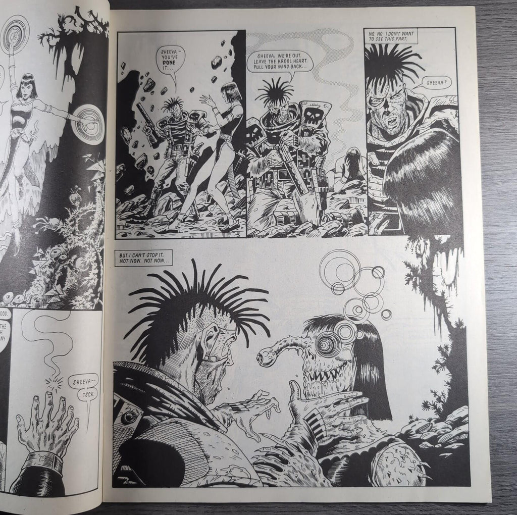 2000AD Prog 581 Featuring Judge Dredd 2nd July 1988 Vintage Comic