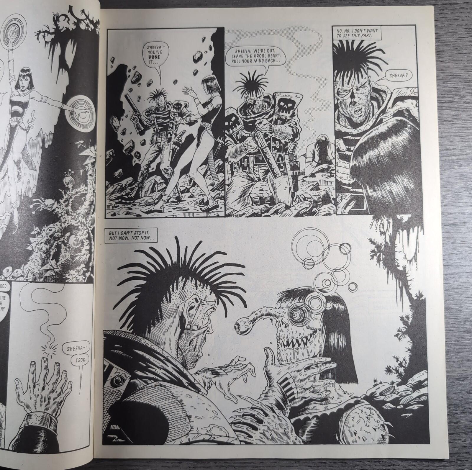 2000AD Prog 581 Featuring Judge Dredd 2nd July 1988 Vintage Comic