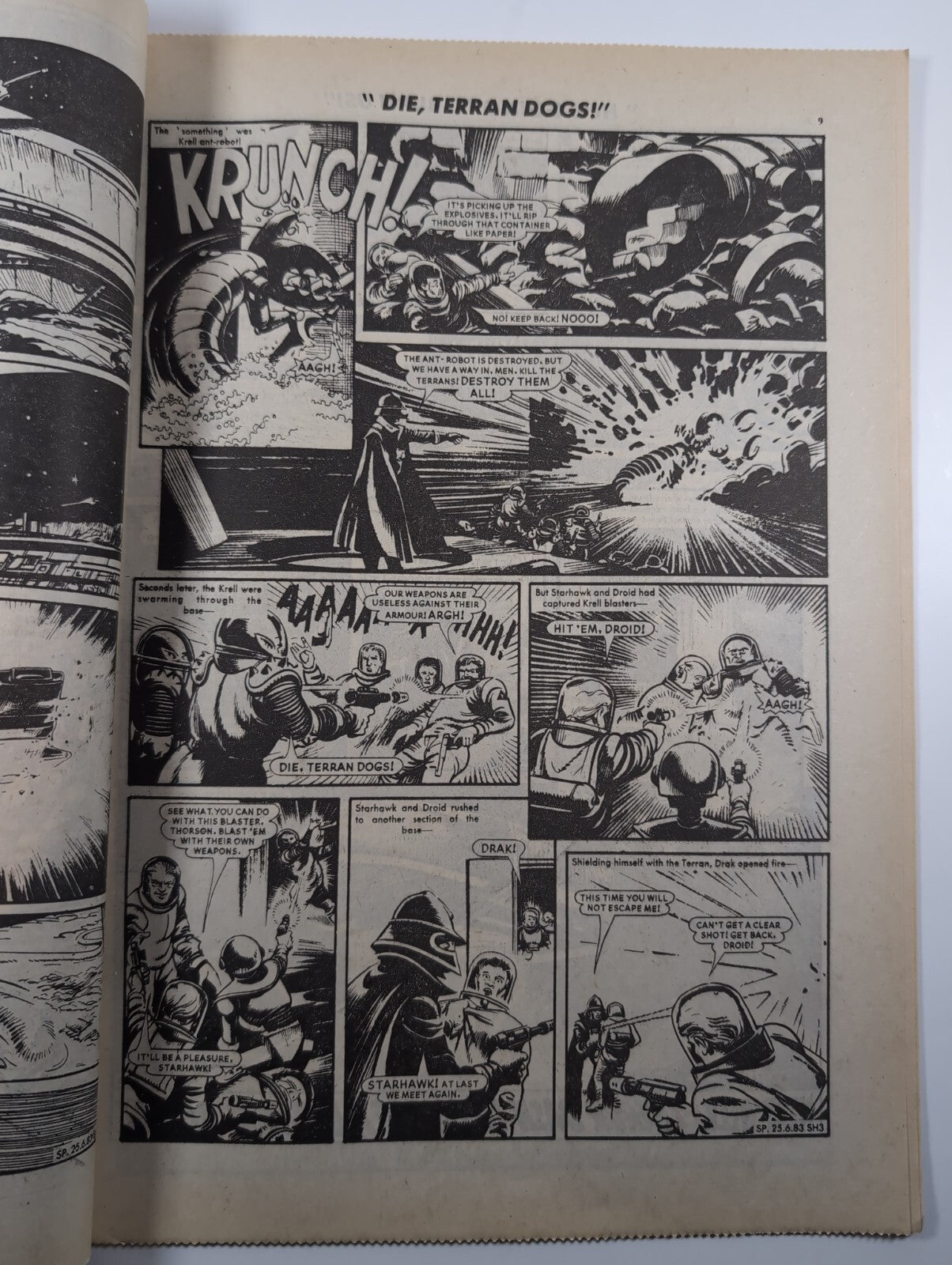 Spike Comic Issue No. 23 June 25th 1983 D.C Thomson Vintage Retro Comic