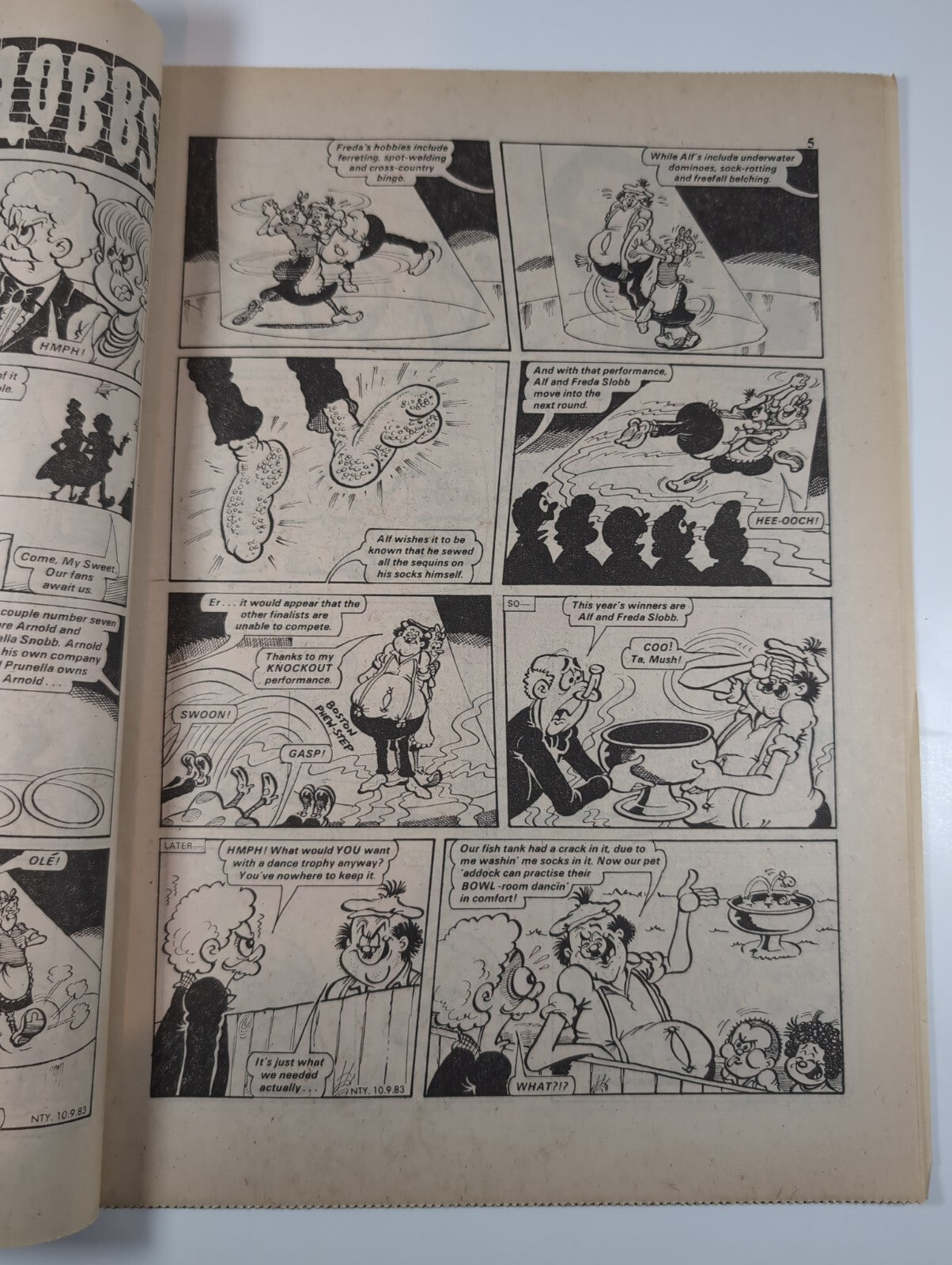 Nutty Comic Featuring Bananaman Issue No. 187 Sept 10th 1983 Vintage Retro Comic