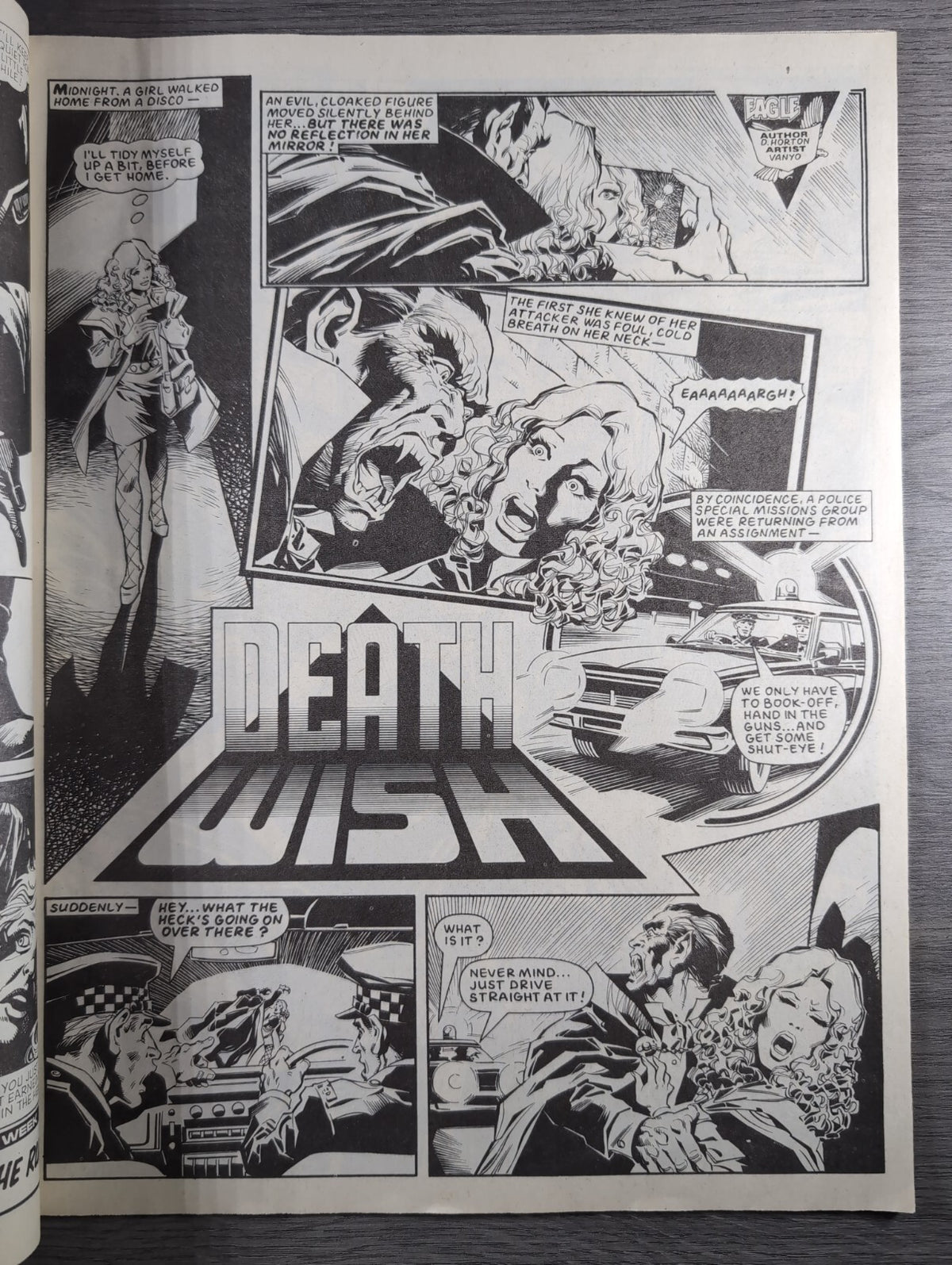 Eagle Comic Issue No. 263 4th April 1987 Vintage Retro UK Comic