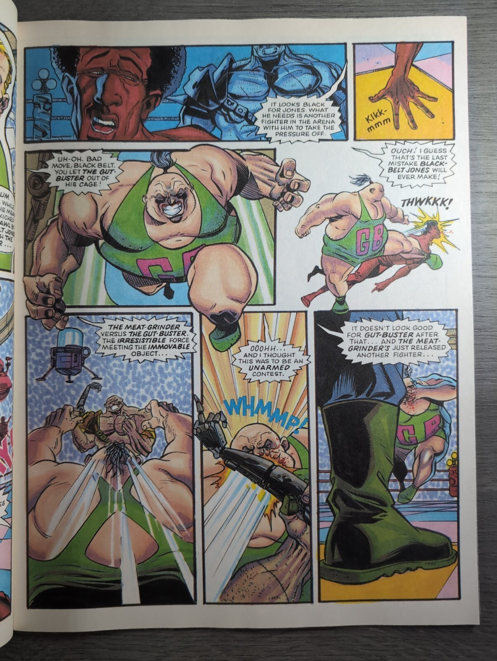 2000AD Prog 861 Featuring Judge Dredd Comic 13th Nov 1993 Vintage Retro Comic
