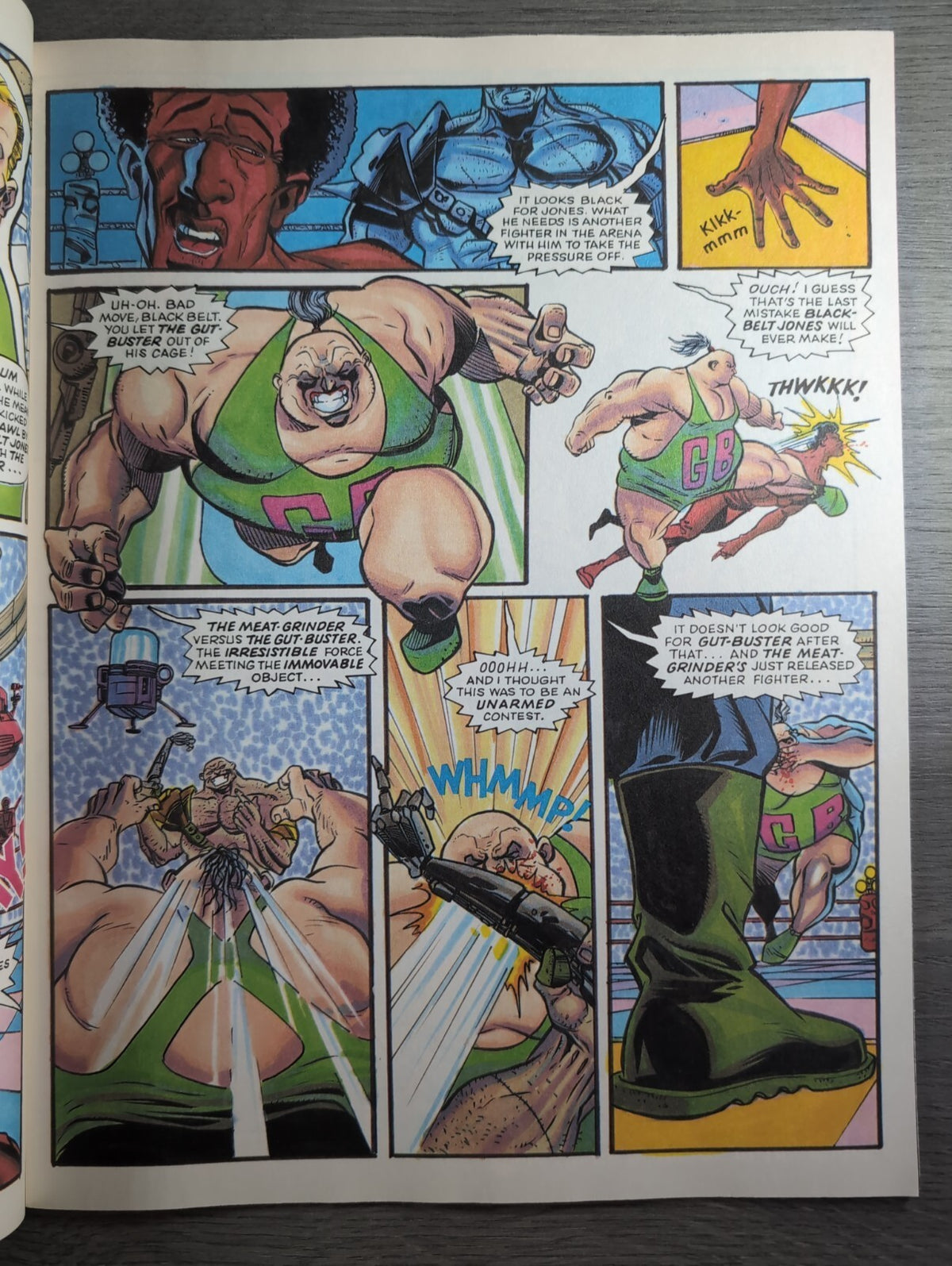 2000AD Prog 861 Featuring Judge Dredd Comic 13th Nov 1993 Vintage Retro Comic