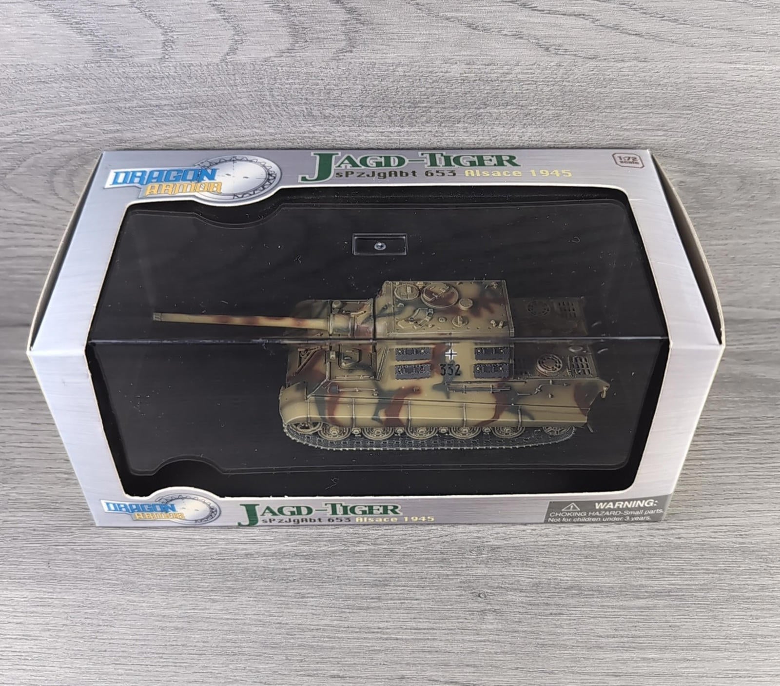 Dragon Armor Jagd-Tiger sPzJgAbt 653 Alsace 1945 1:72 Scale Model 60014