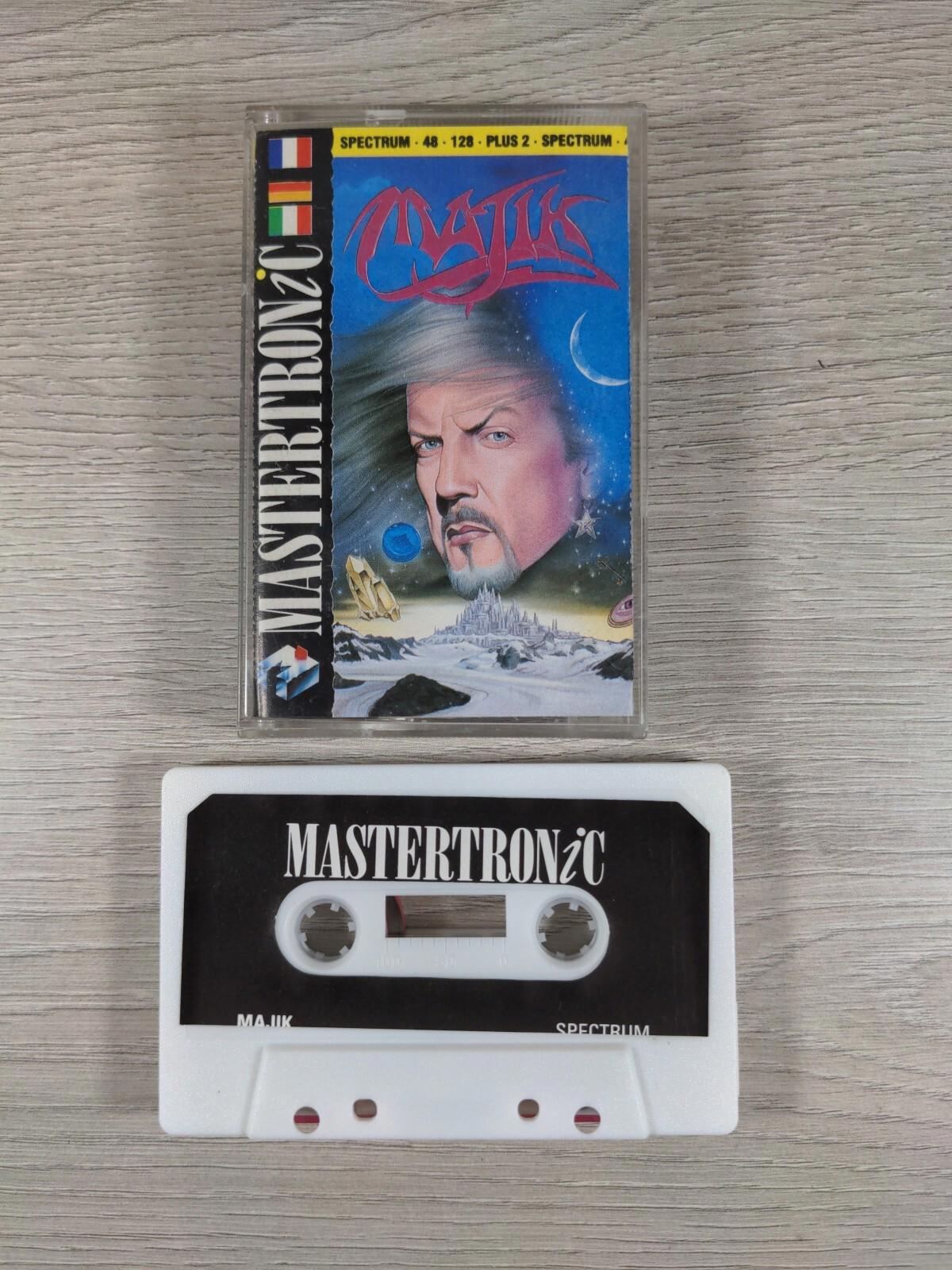 Majik ZX Spectrum 48K 128K Video Game Cassette Tested & Working
