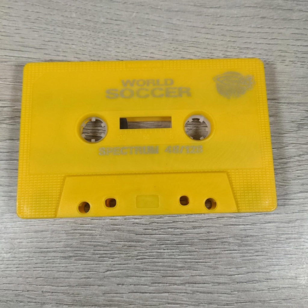 World Soccer ZX Spectrum 48/128K Game Cassette Zepplin Games Tested & Working