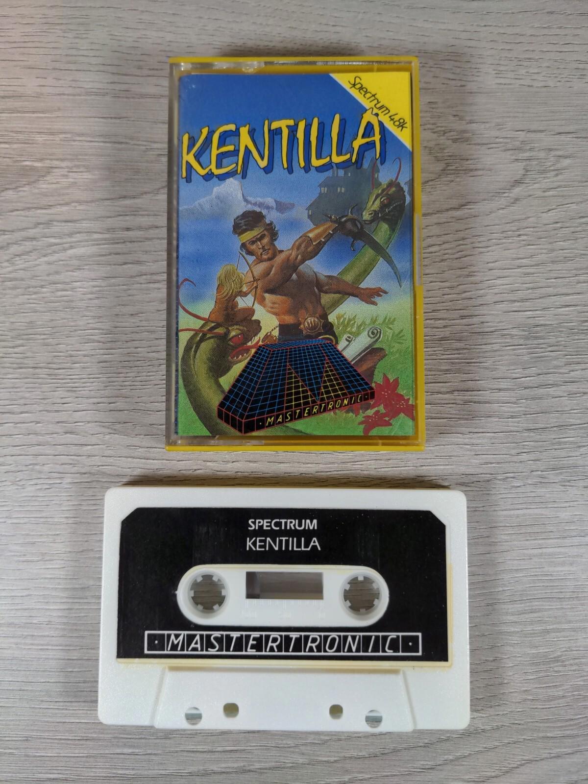 Kentilla ZX Spectrum 48K Video Game Cassette Tested & Working