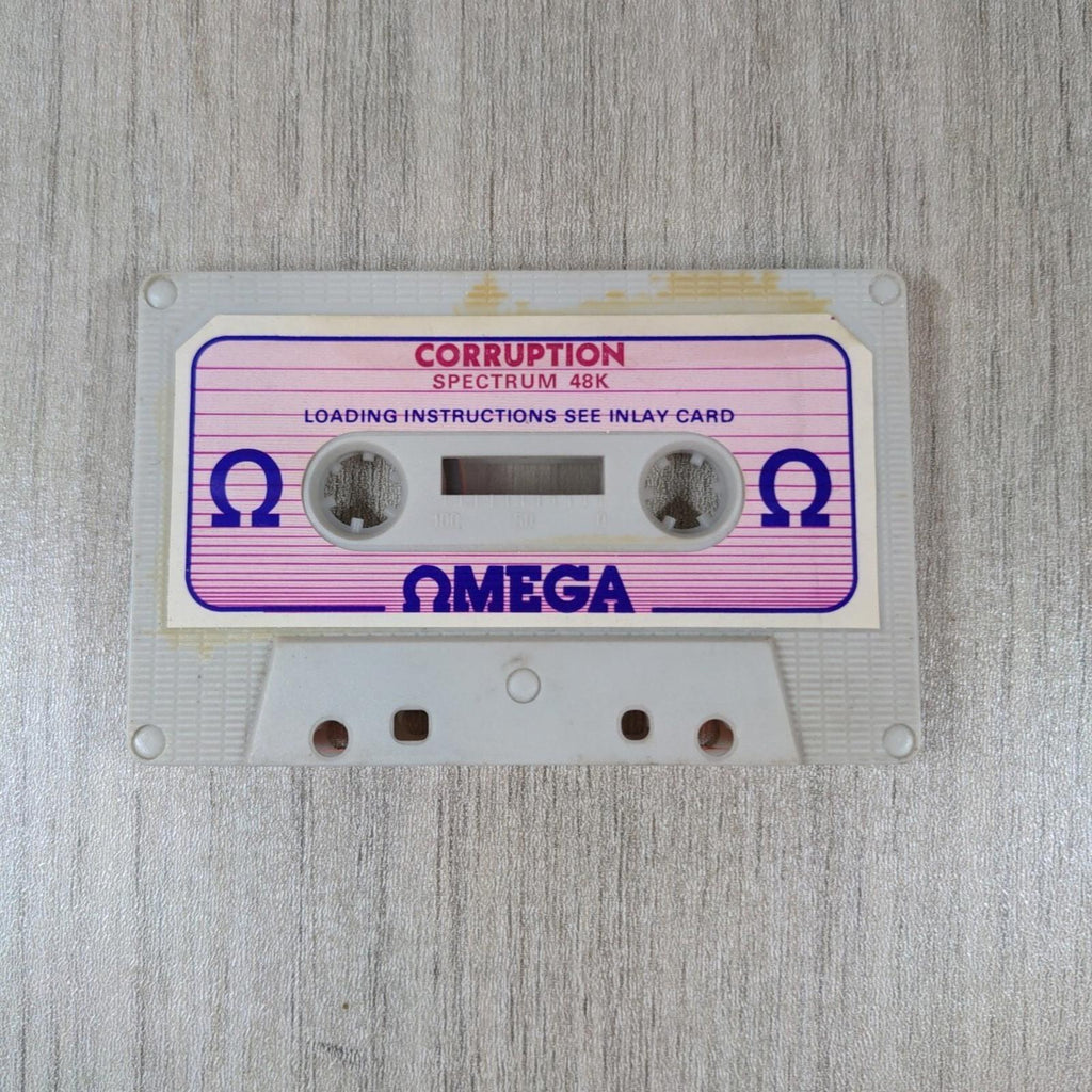 Corruption ZX Spectrum 48K Game Cassette Tested & Working Omega Games