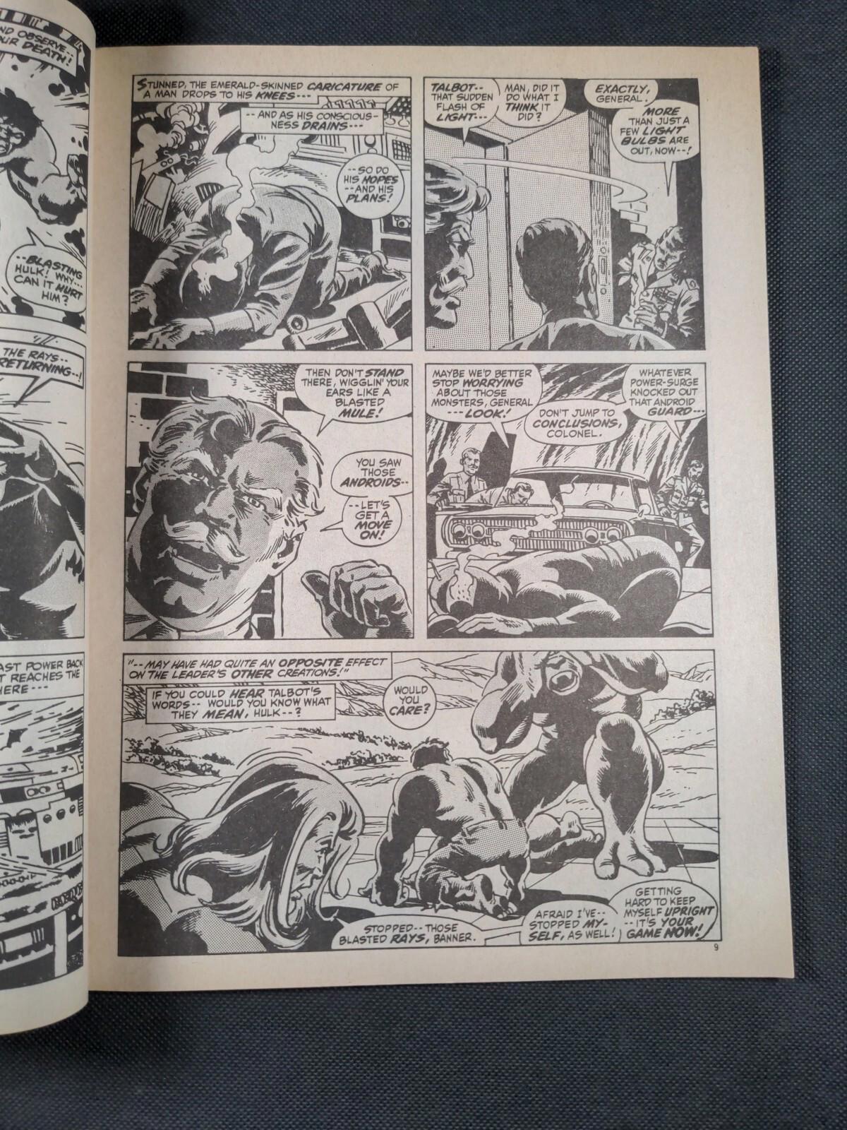 Mighty World of Marvel Issue No 122 February 1975 Vintage Marvel UK Comic