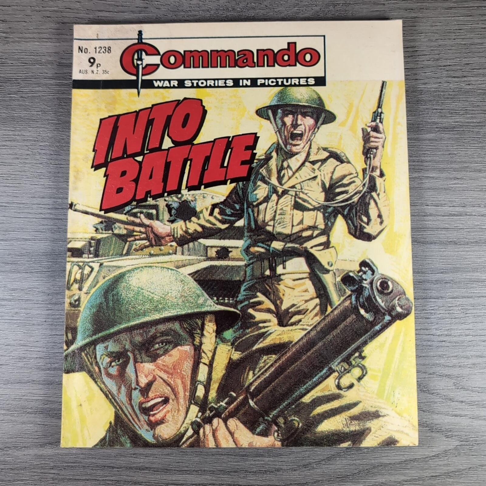 Commando Comic Issue Number 1238 Into Battle