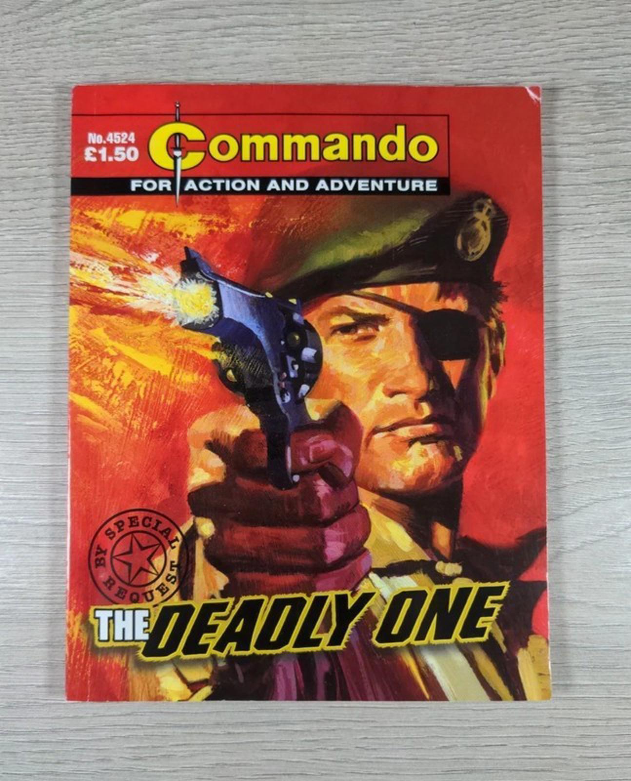 Commando Comic Issue Number 4524 The Deadly One