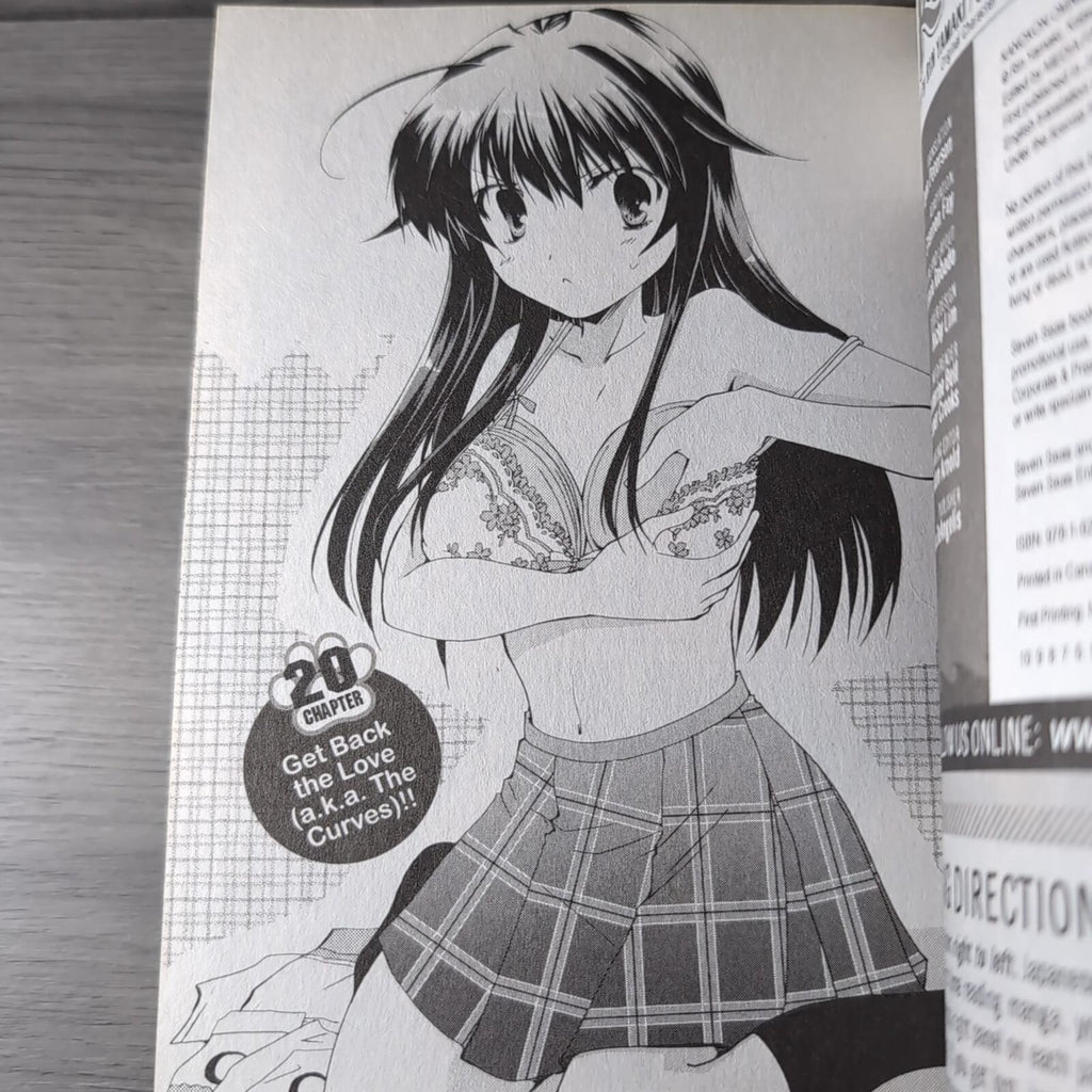 Kanokon Omnibus 7-9 by Kastumi Nishino 2014 Trade Paperback Manga Book