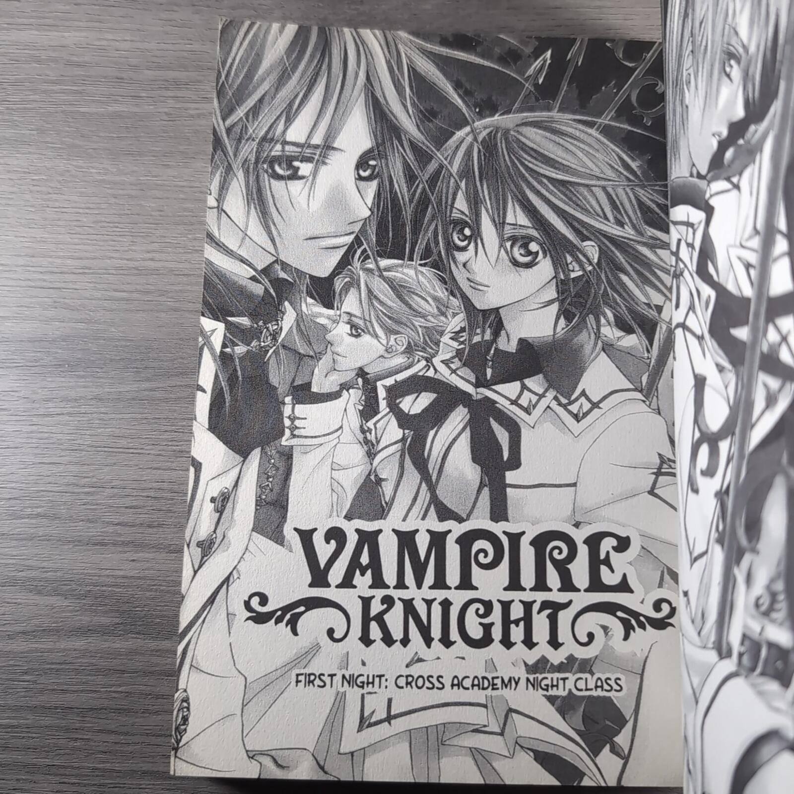 Vampire Knight Vol 1 Matsuri Hino Shojo Beat Manga Paperback Book