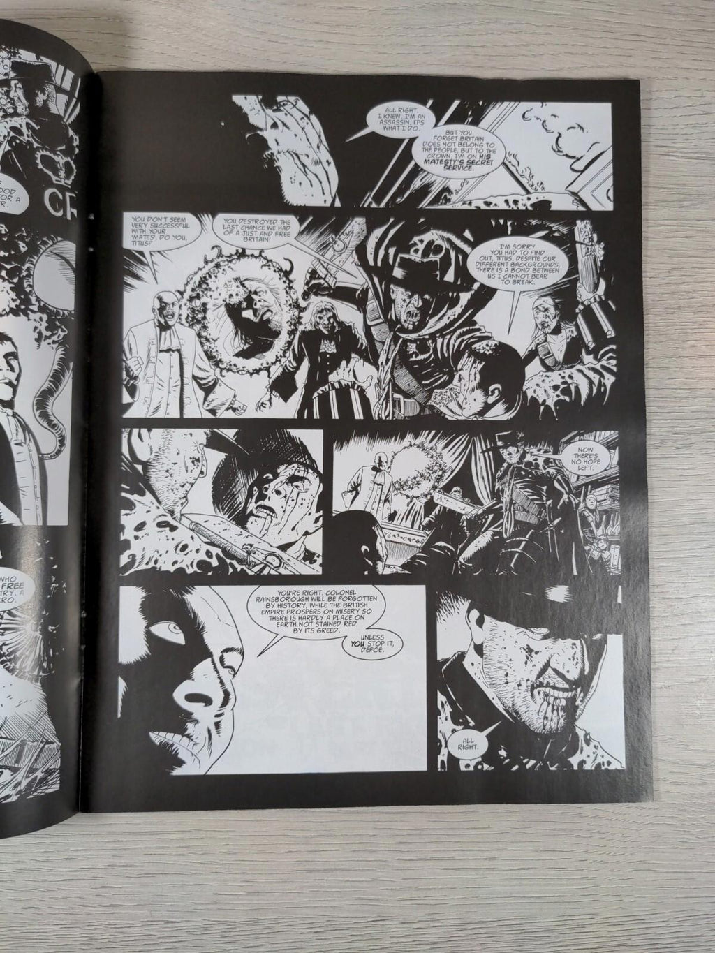 2000AD Comic Under Pressure! Prog 1843 Date 31st July 2013