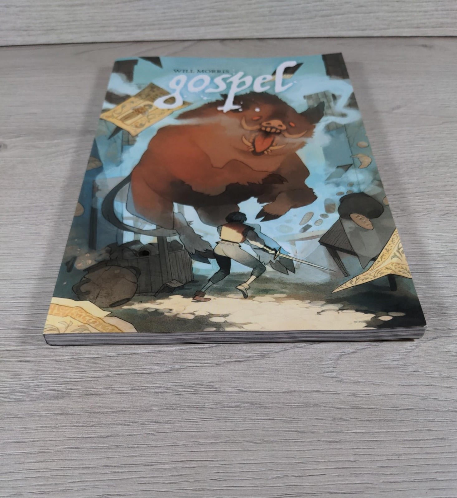 Will Morris Gospel Paperback Gospel Comics Graphic Novel 2023 With Bookmark