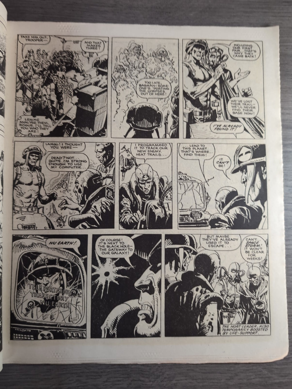 2000AD Prog 448 Featuring Judge Dread Comic 14th Dec 1985 Vintage Retro Comic