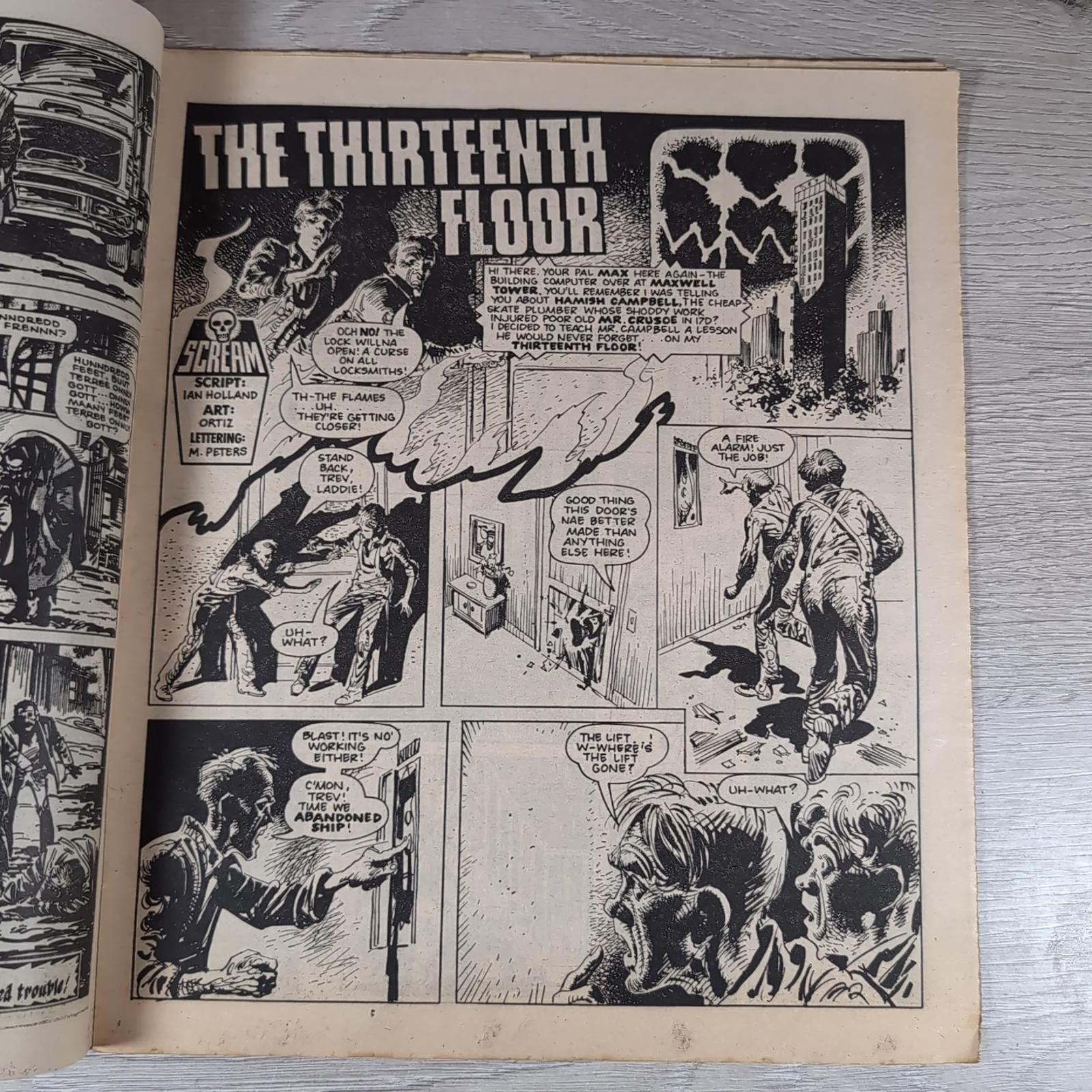 Scream! Comic Issue Number 11 2nd June 1984